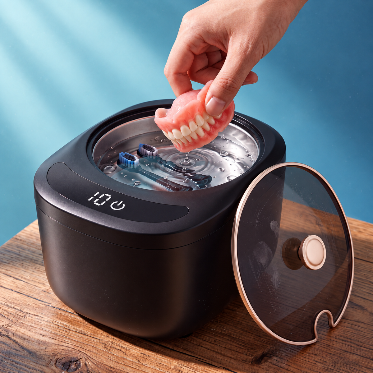 Ultrasonic Retainer & Denture Cleaner