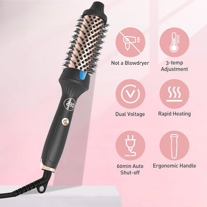 Ionic Thermal Brush for Curling & Straightening